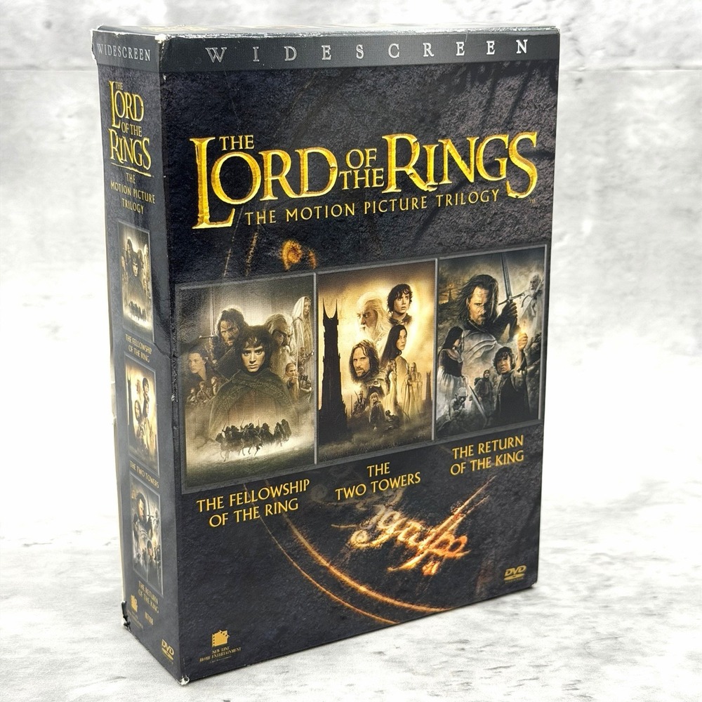The Lord of the Rings: The Motion Picture Trilogy (DVD, 2004, 6-Disc Set)
